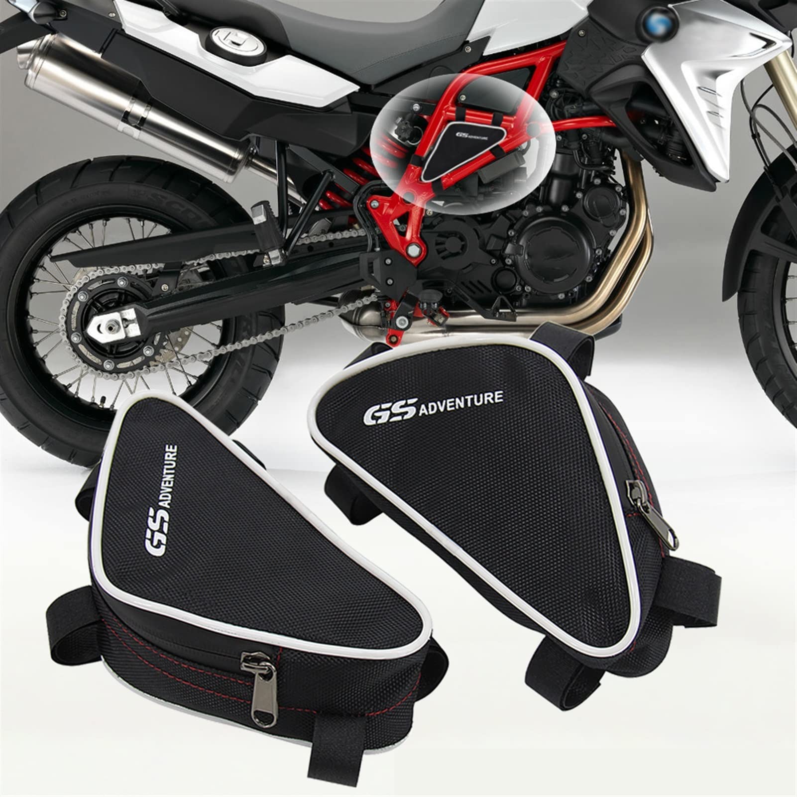 Boîte À Outils De Moto Cadre Crash Bar Sacs Outil Placement Sac De Voyage Sac De Selle F 800GS F 700GS ADV pour B&M&W F800GS F700GS