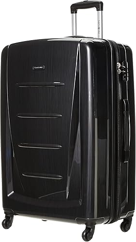 Samsonite Winfield 2 - Equipaje rígido con ruedas giratorias, Antracita cepillado., Checked-Large 28-Inch, Winfield 2 - veliz con ruedas giratorias