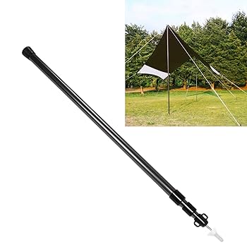 Sun Shade Sail Shade Sail Poles Kit, 10Ft Poles Support Awning Canopy, 2 Pole Outdoor String Light Pole Post Heavy Duty Steel Post Suitable For Sun Shade Pole