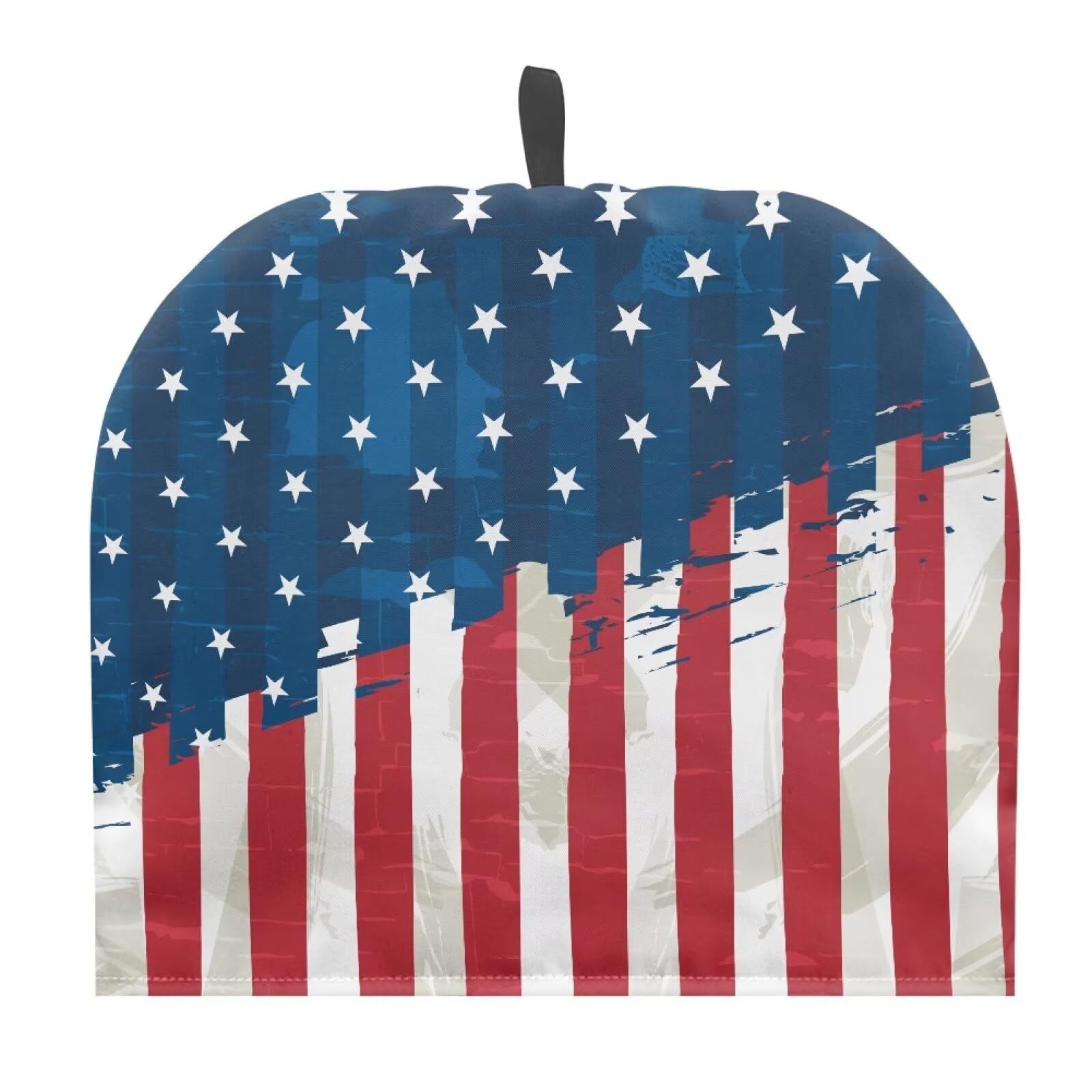 Veniyate American Flag Print Large Tea Cozy for Teapot Insulated Extra Thick Wadding Tea Cozies Covers Fit 1 to 6 Cup Neutral Kitchen Textiles Range