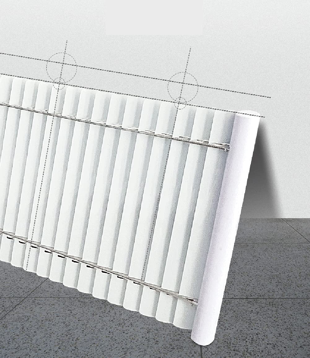 deflektor powietrza, Deflektor wiatru do klimatyzatora ściennego, regulowany pod wieloma kątami, 90x27 cm