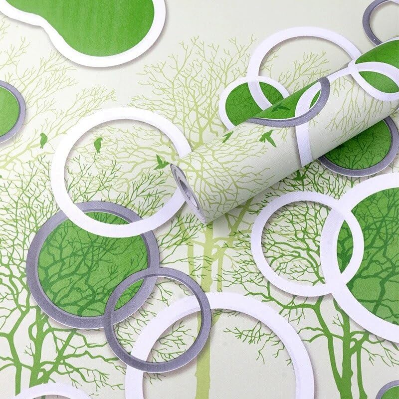 See full amazon price history chart for PIXELPACE Self Adhesive Peel & Stick 45 x 304 cm Waterproof Wallpaper for Living Room Hall Bedroom Decoration PVC Vinyl DIY Wall Stickers Multicolor, Count of (3, Green Circle Pattern) PIXELPACE Self Adhesive Peel & Stick 45 x 304 cm Waterproof Wallpaper for Living Room Hall Bedroom Decoration PVC Vinyl DIY Wall Stickers Multicolor, Count of (3, Green Circle Pattern) (B0CWLJFXNQ) Amazon Price History, Amazon Price Tracker