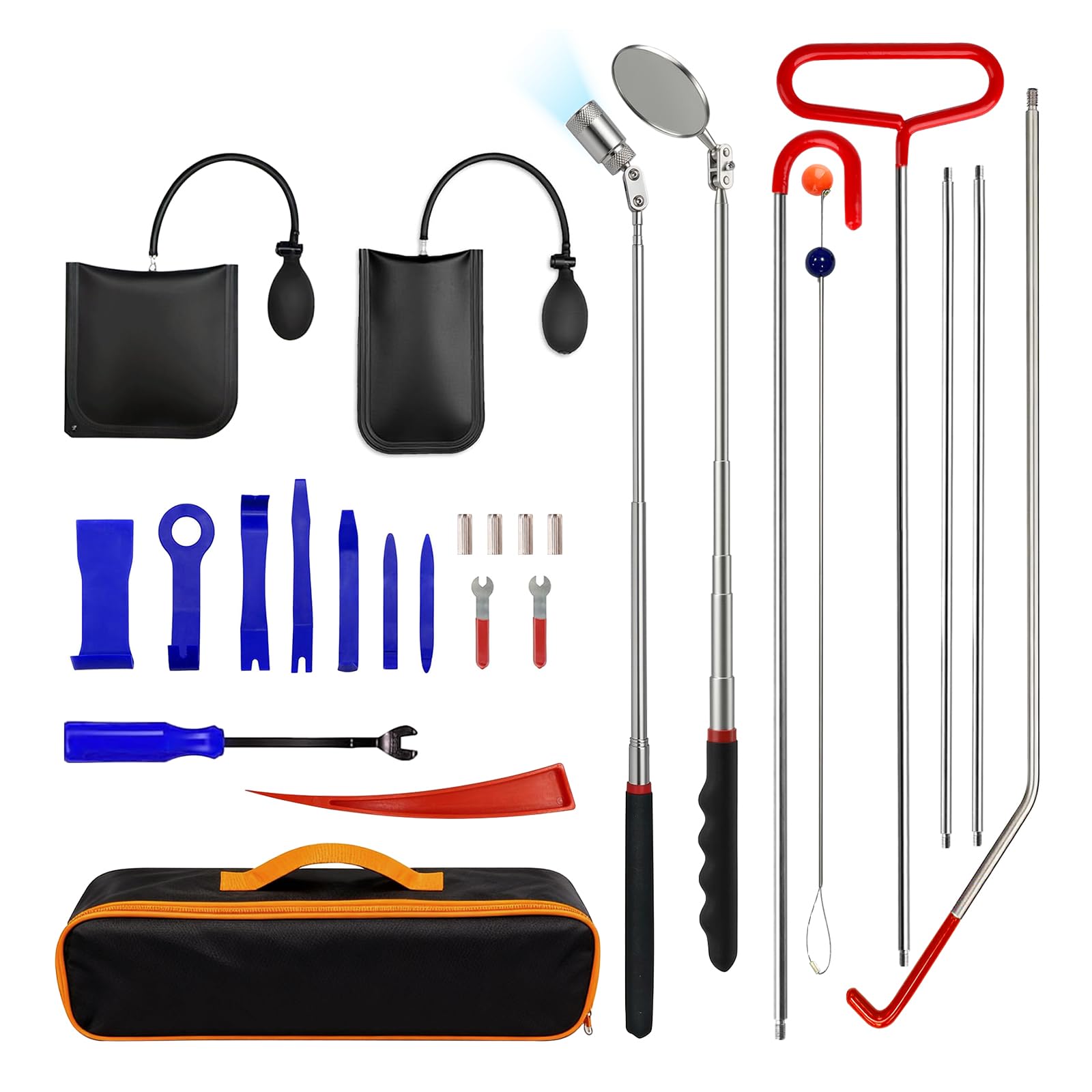 Stainless Steel Repair Tools Set, 65-Inch, 26pcs 17.8" x 7.09" x 2.17"