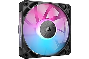 CORSAIR iCUE LINK RX120: RGB Illumination Meets Quiet Cooling