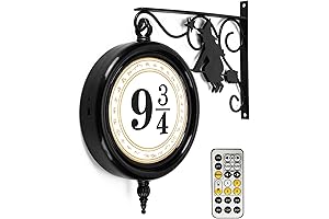 Enchanting Platform 9 3/4 Night Light: Illuminate Your Potter-Themed Bedroom Decor