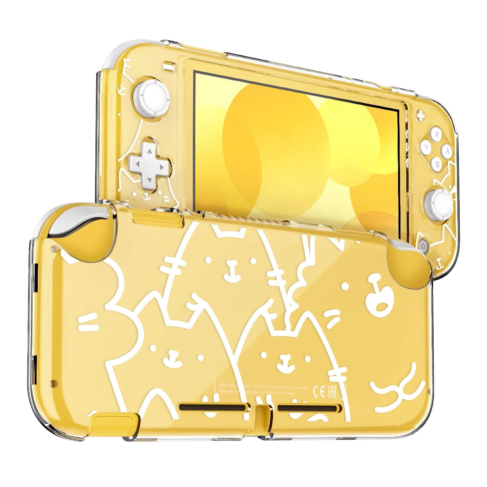 Nintendo Switch Lite イエロー クリアケース付き 楽天市場】Nintendo Switch Lite用 本体ケース ソフトケース