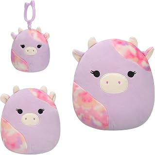 Jazwares Original Suri Sunset Cow Plush 3-Pack (3.5in, 5in, 8in)