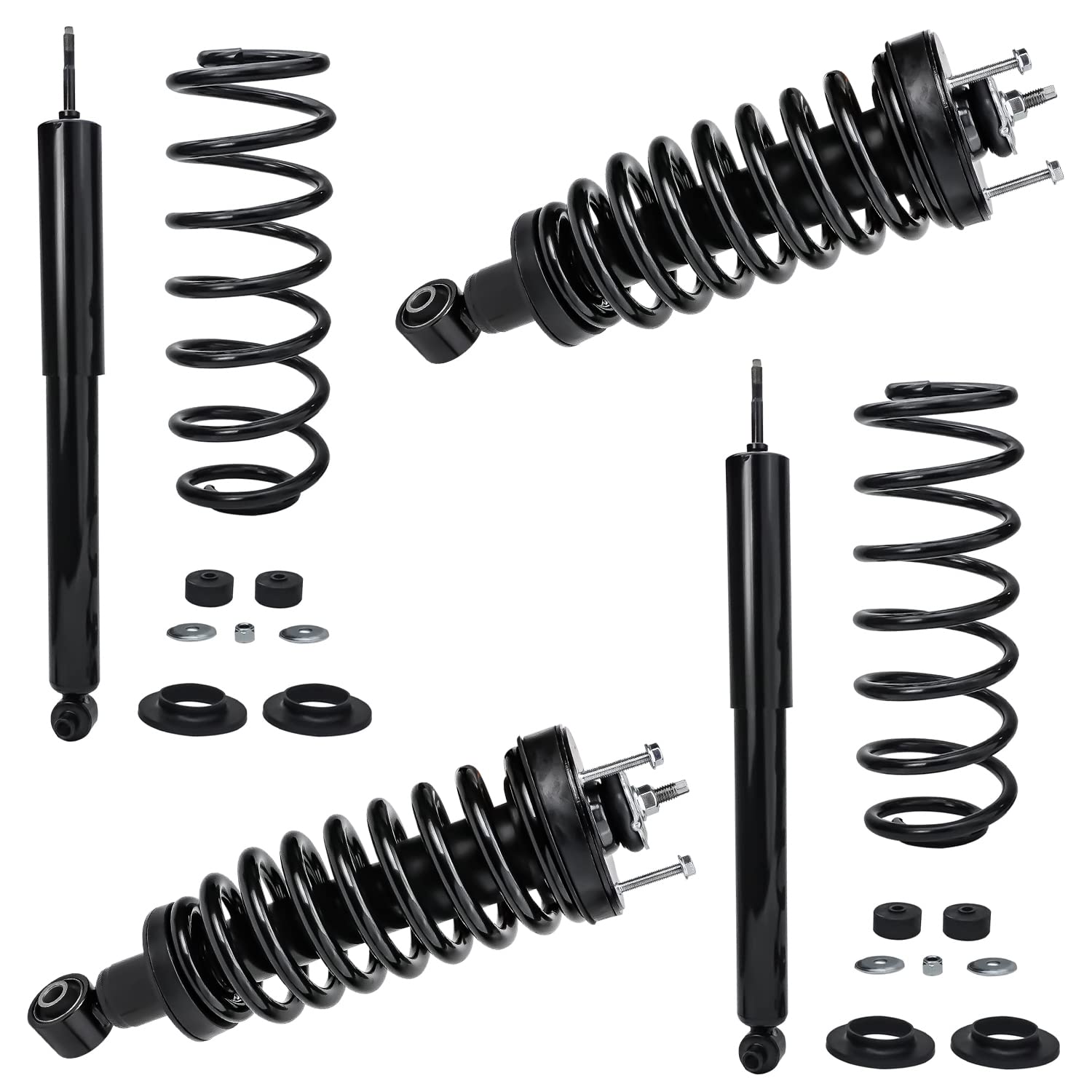 Amazon.com: Detroit Axle - 4pc Struts Shocks for 03-11 Ford Crown