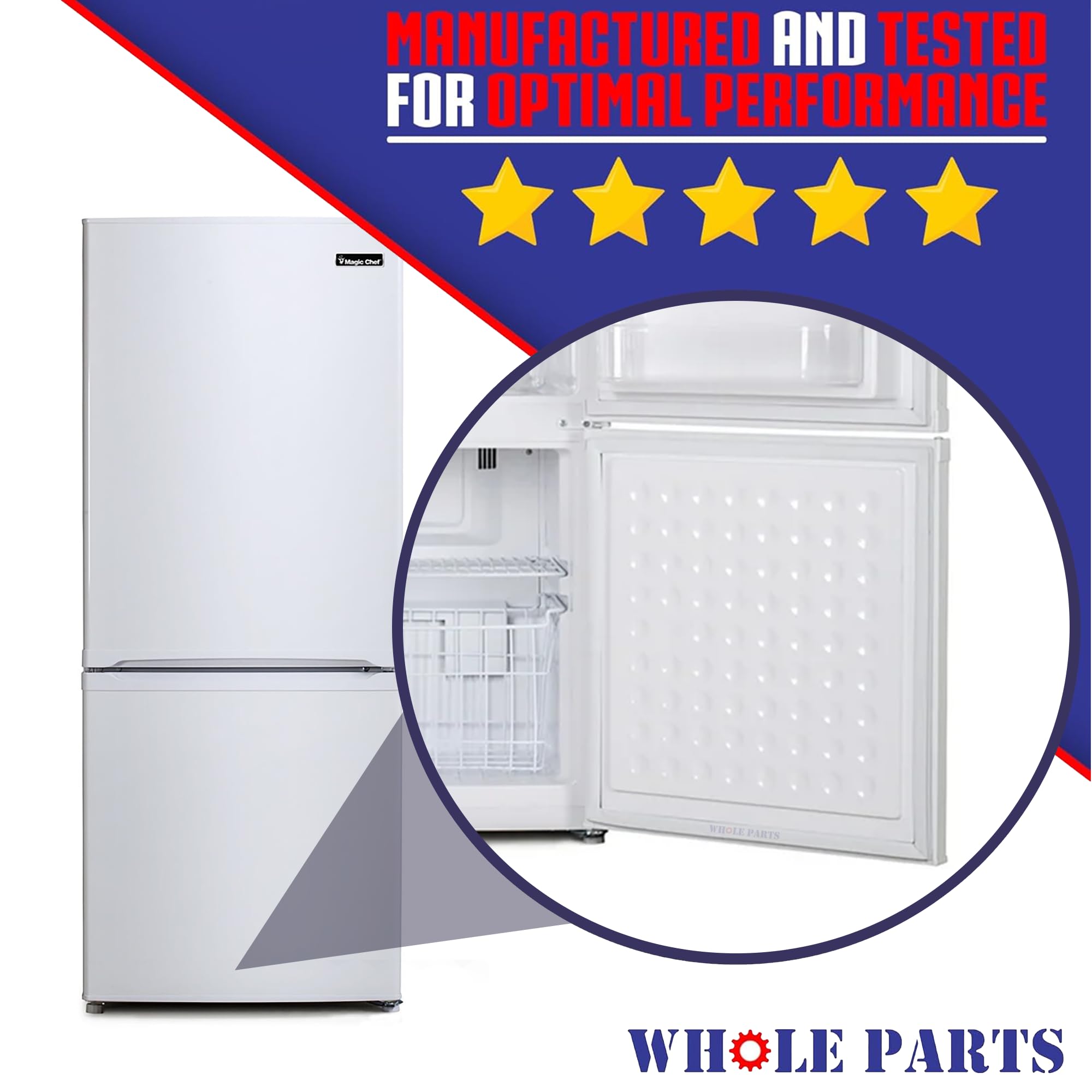 Amazon.com: Upgraded Whole Parts Refrigerator/Freezer Door Seal