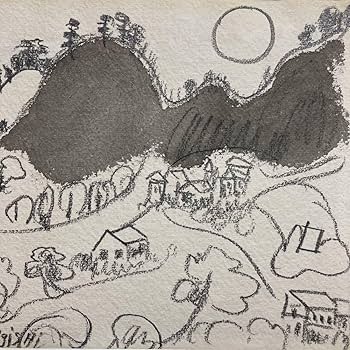 三岸節子、【カーニュ】、希少なデッサン・画集画、新品高級額・額装付 三岸節子、「作品2」、厳選、希少画集・額装画、人気作品、新品