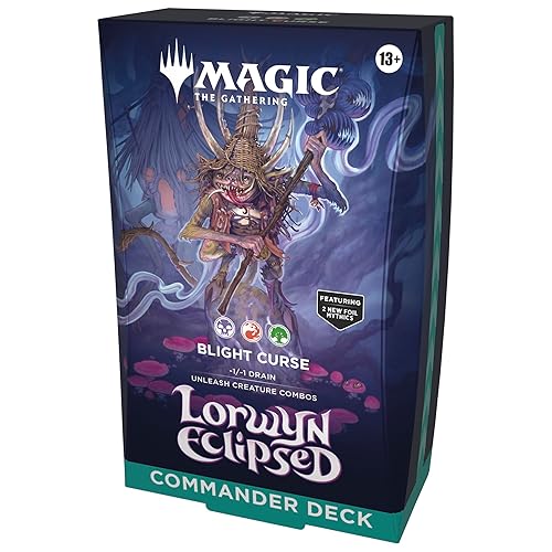 Magic: The Gathering Lorwyn Eclipsed - Commander Deck | Blight Curse