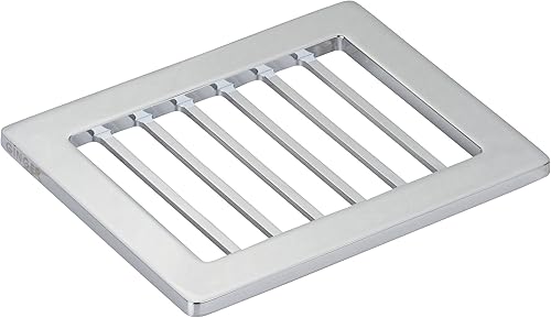 Miniatura 8 de Ginger 28505SN - Estante de aseo de ducha de esquina montado en la pared, níquel satinado