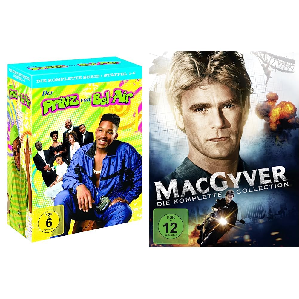 Der Prinz von Bel-Air: Die komplette Serie & MacGyver - Die komplette Collection (DVD)