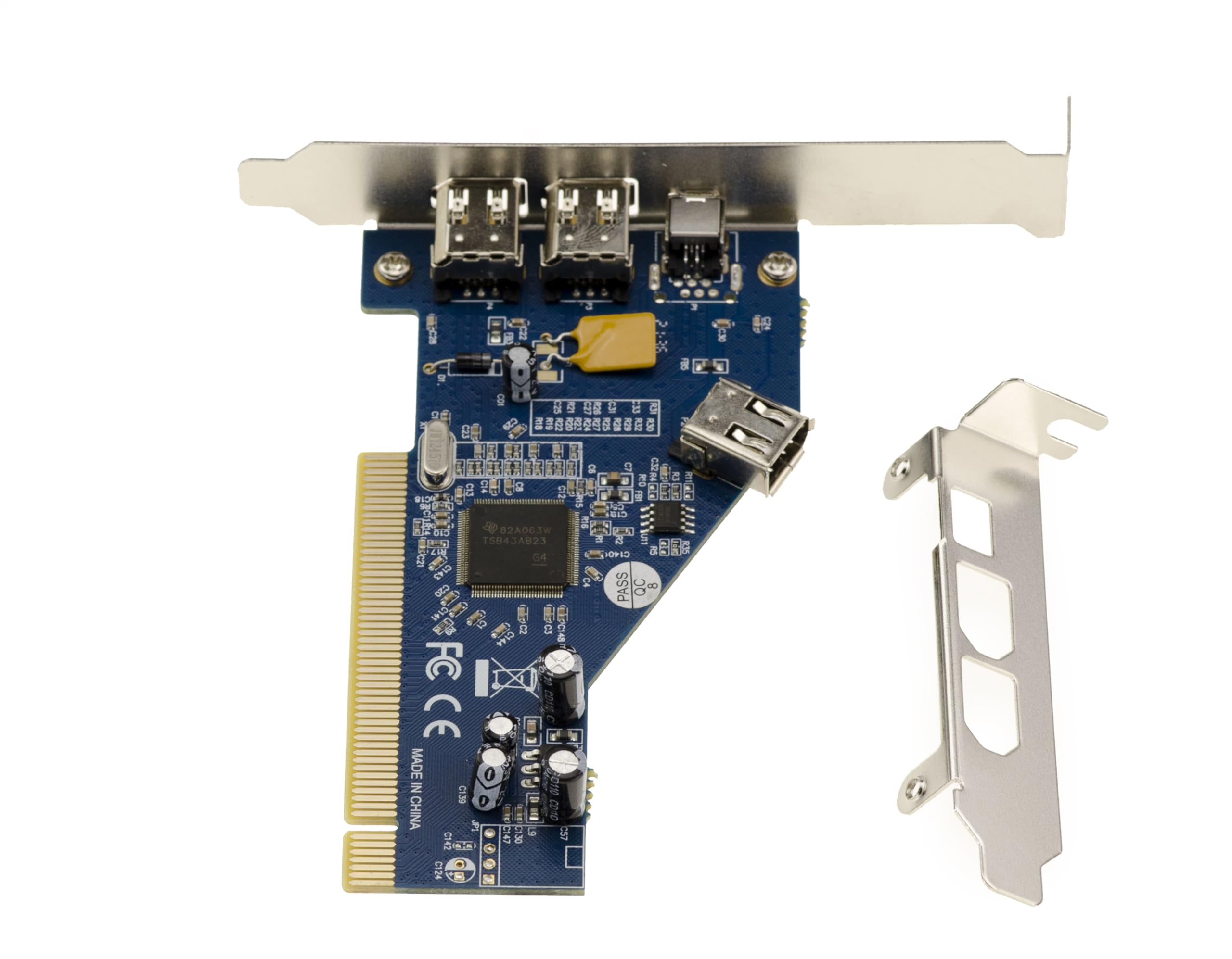 KALEA-INFORMATIQUE 3-portowa karta kontrolera PCI do FireWire 400 IEEE1394a z chipsetem TI TSB43AB23