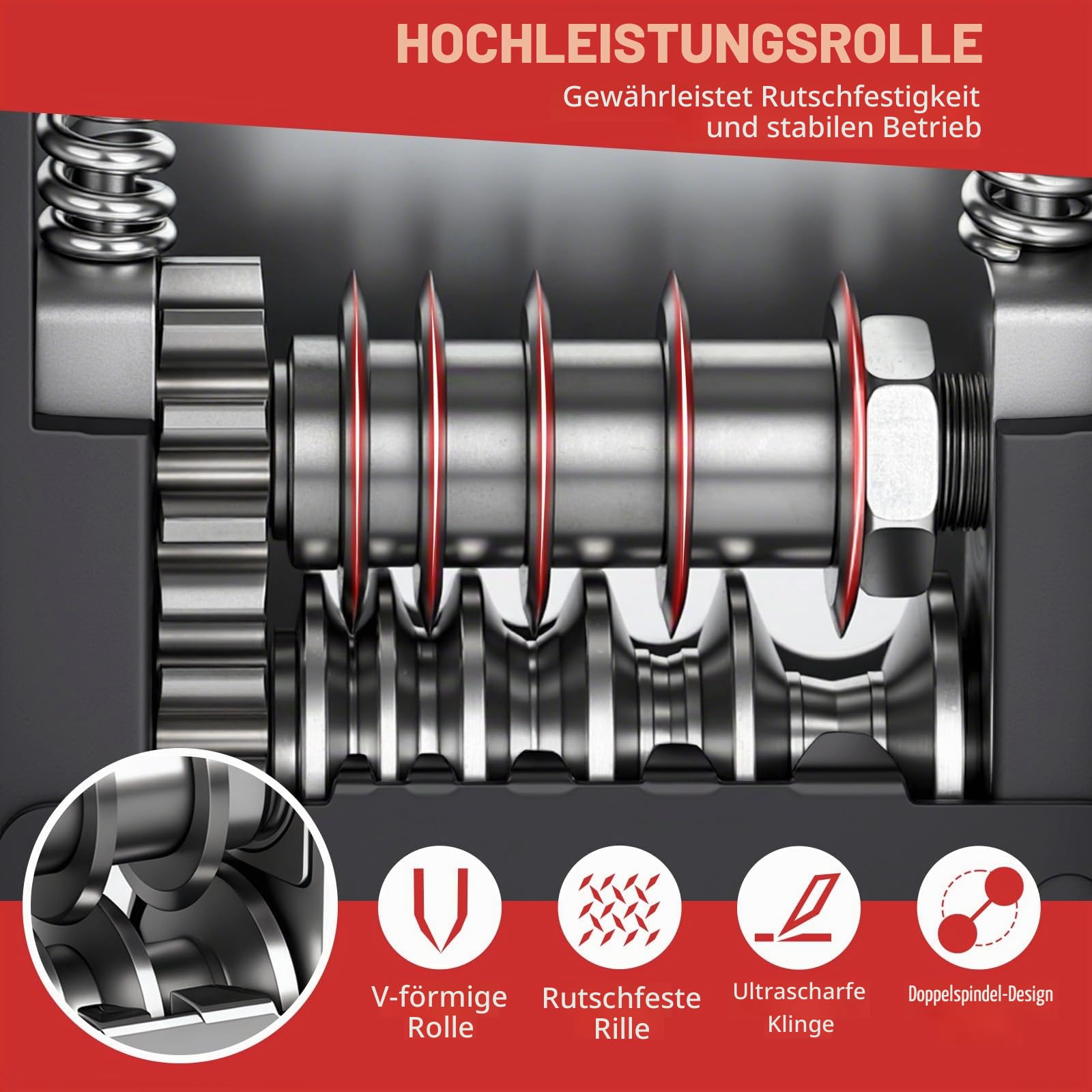 Manuelle kabelschälmaschine, Kabelabisoliermaschine 6 Kanälen | Elektrisch Abisolierwerkzeug für 3-17 mm Kabel Kabelabisolierer Maschine Kabelschäler für Kupferdraht Recycling