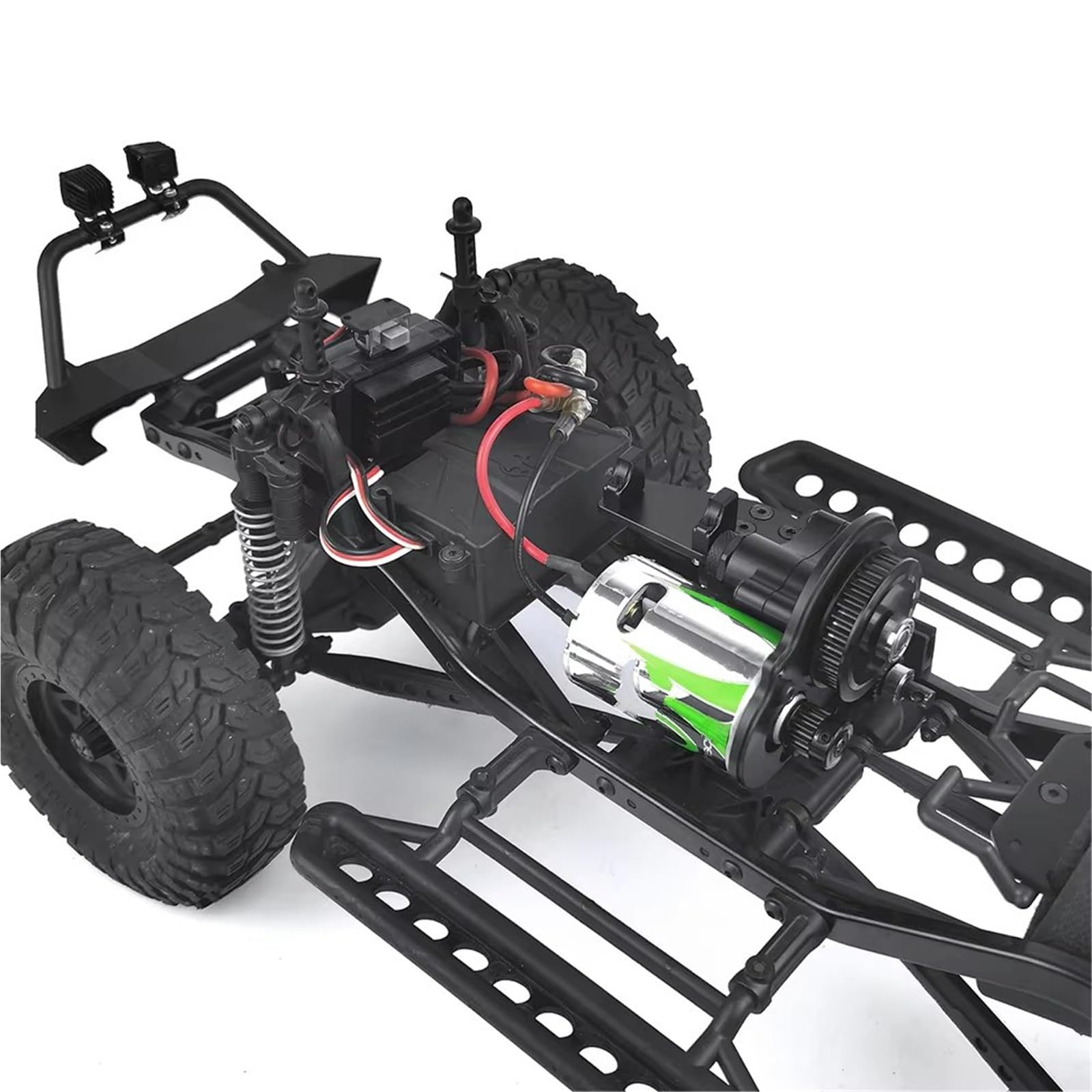 Compatible con Axial para SCX10 para Wrangler para Wraith 90048 1/10 RC Crawler Car Parts Caja De Cambios Inversa Correa Transmisión 2 Velocidades RC Mejoras