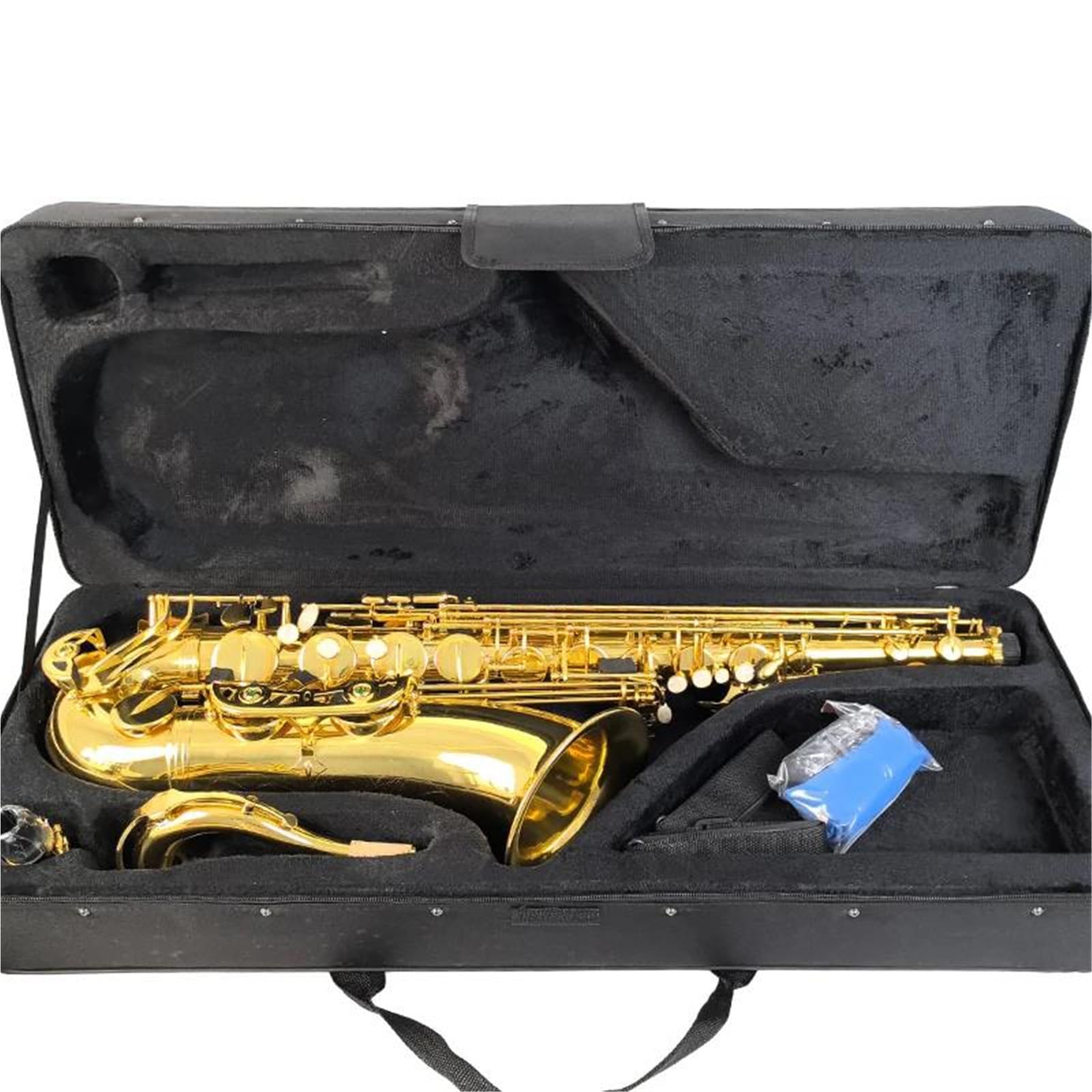 Saxophon Anfänger B-Tenorsaxophon Mit Koffer Musikinstrument
