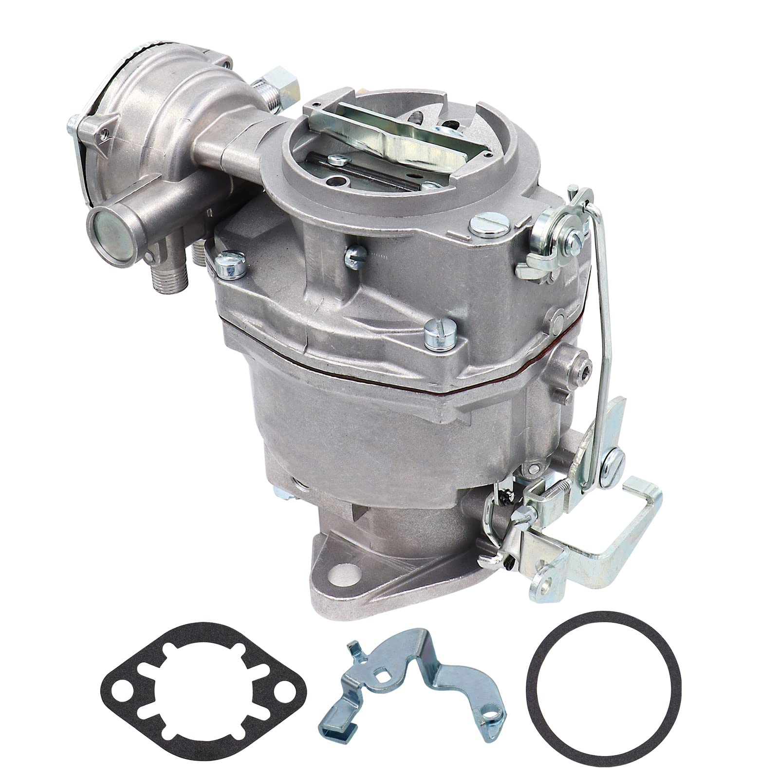THUNDERMINGO New 1 Barrel Carburetor for Rochester Chevrolet Chevy GMC 235 Engine 1957-1961 Chevrolet 235 CID Motor Bel Air Base 3.8L 3852CC 235Cu Truck 3100 carb with Automatic Choke