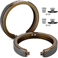 C-Tzu Rear Parking Brake Shoes 781PG S781 Organic - Fits Chevy Silverado Tahoe Suburban, GMC Sierra Yukon, Cadillac Escalade SUVs Trucks