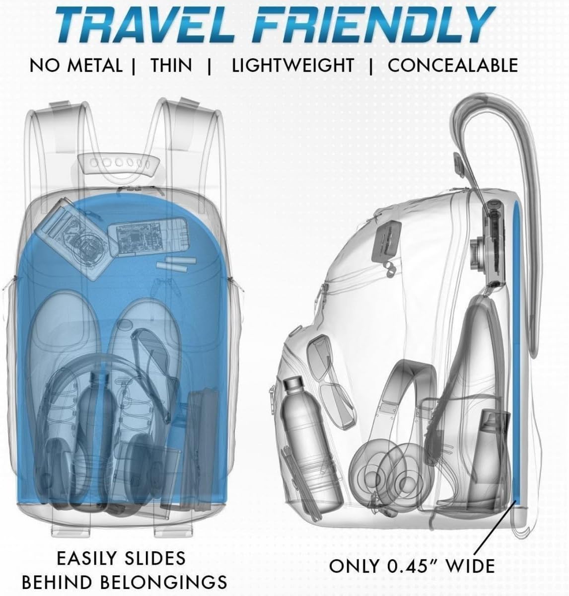 Tactical Soft Protective Shield Insert For Backpacks