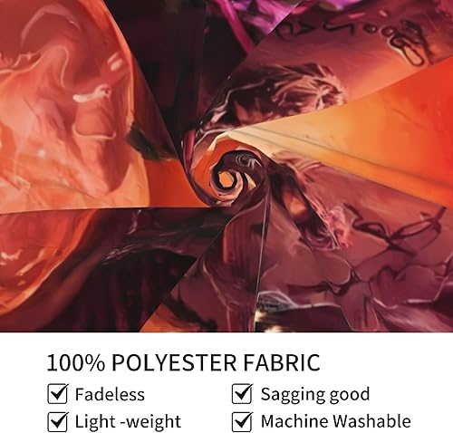 Miniatura 7 de MaryAPerez Tapiz de pared de 60 x 51 pulgadas, para colgar en la pared, para dormitorio, sala de estar, dormitorio, decoración del hogar