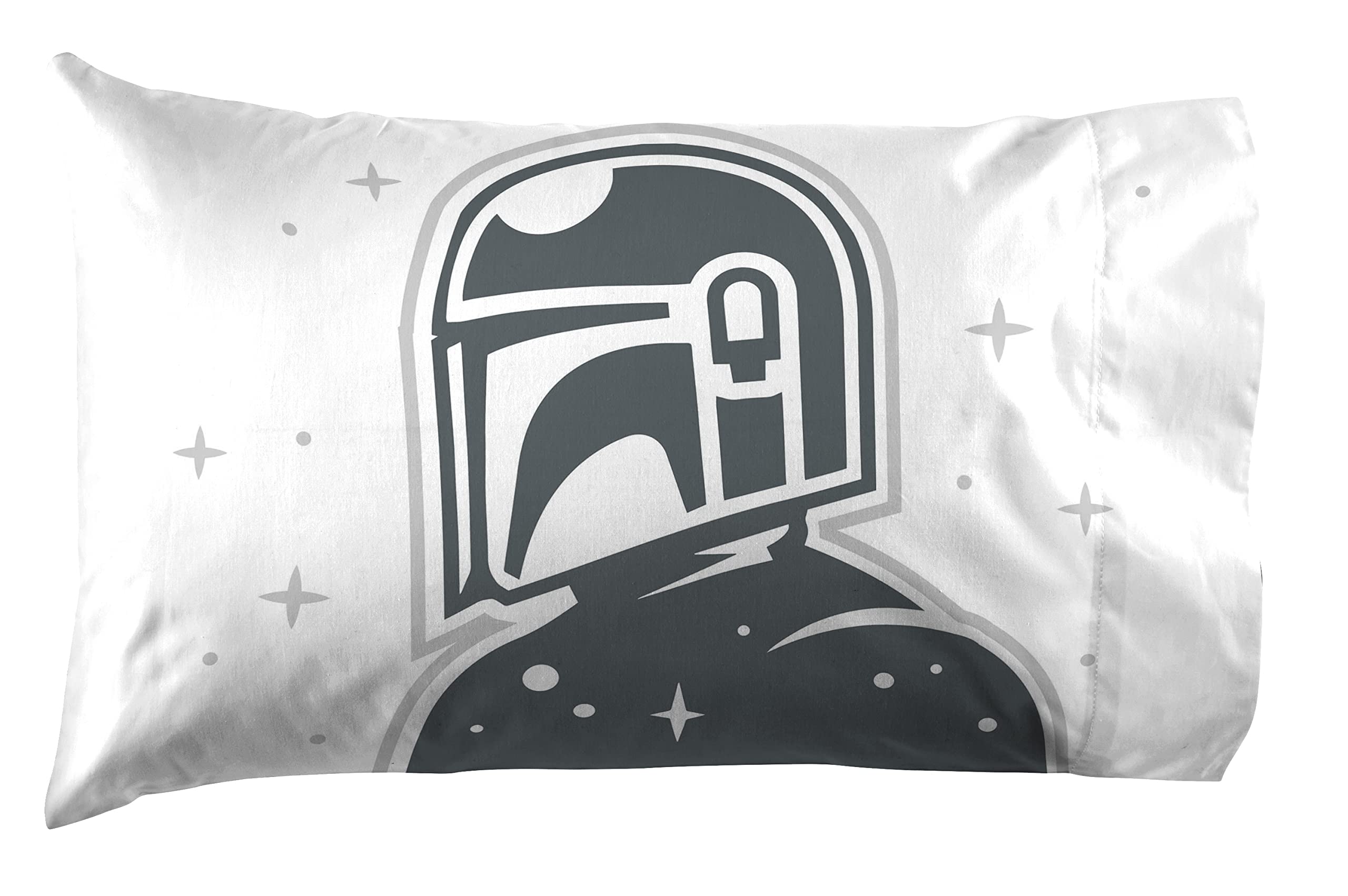 Jay Franco Star Wars The Mandalorian The Cutest Bounty - Set di 2 federe in 100% cotone