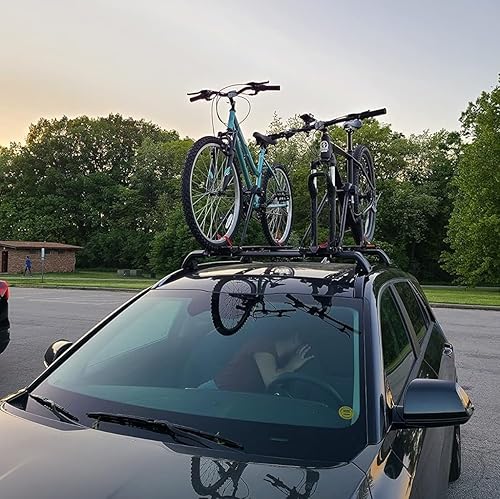 Miniatura 3 de SAREMAS Bastidores de carga de techo para KIA NIRO 2017-2022, barras transversales, portaequipajes con cerradura 2 (también compatible con EV Hybrid)