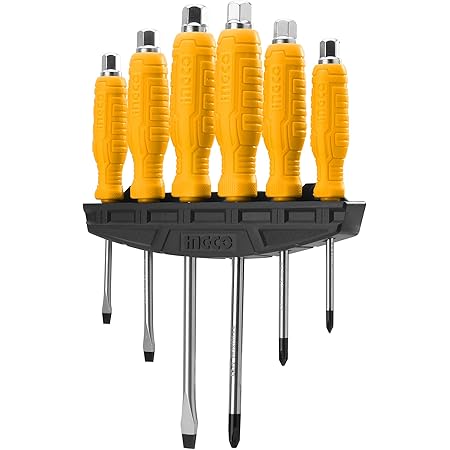 Amazon Workpro ドライバーセット8本組 スタッビドライバー 精密ドライバー ドライバーセット