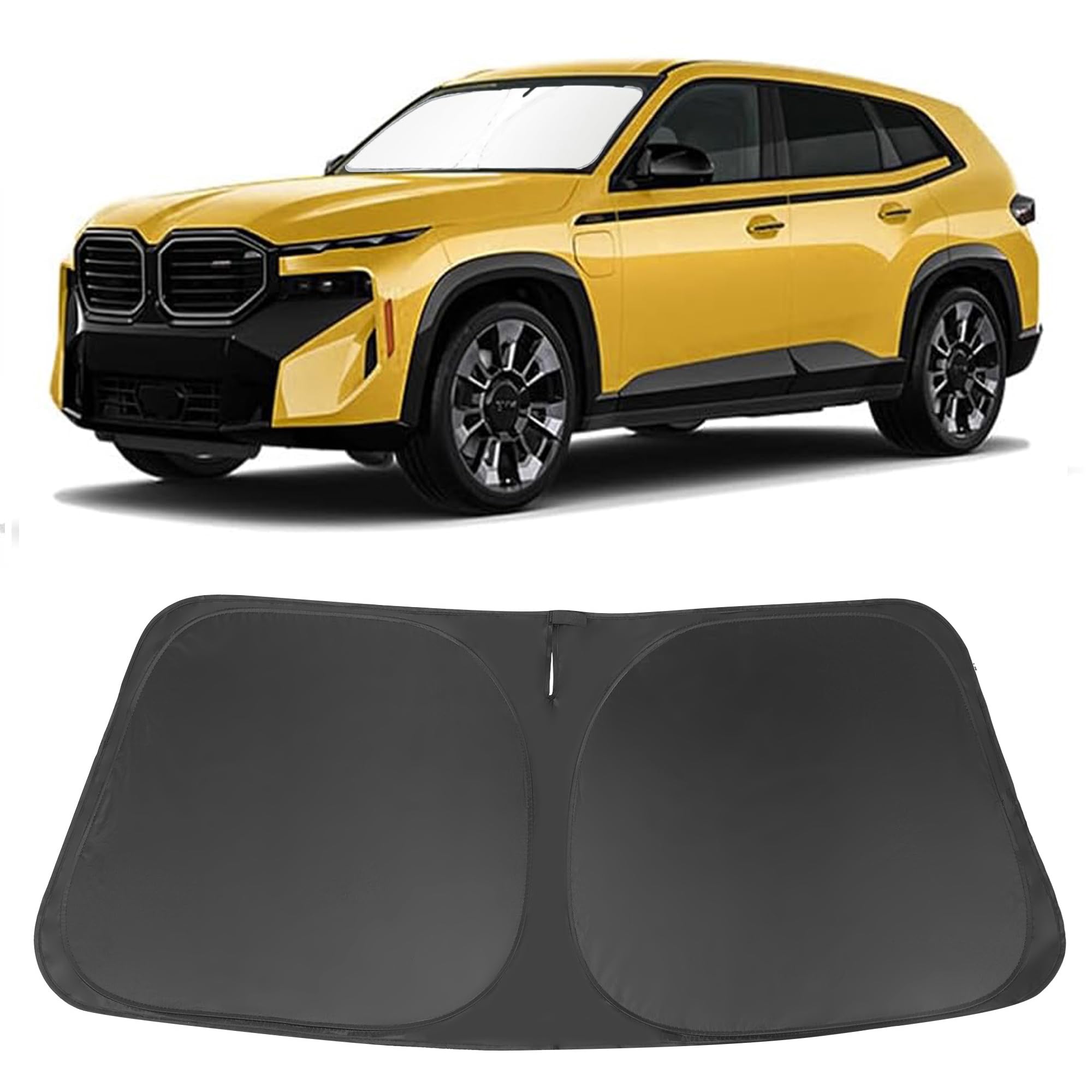 Windshield Sun Shade for 2025 2026 BMW X3 Accessories