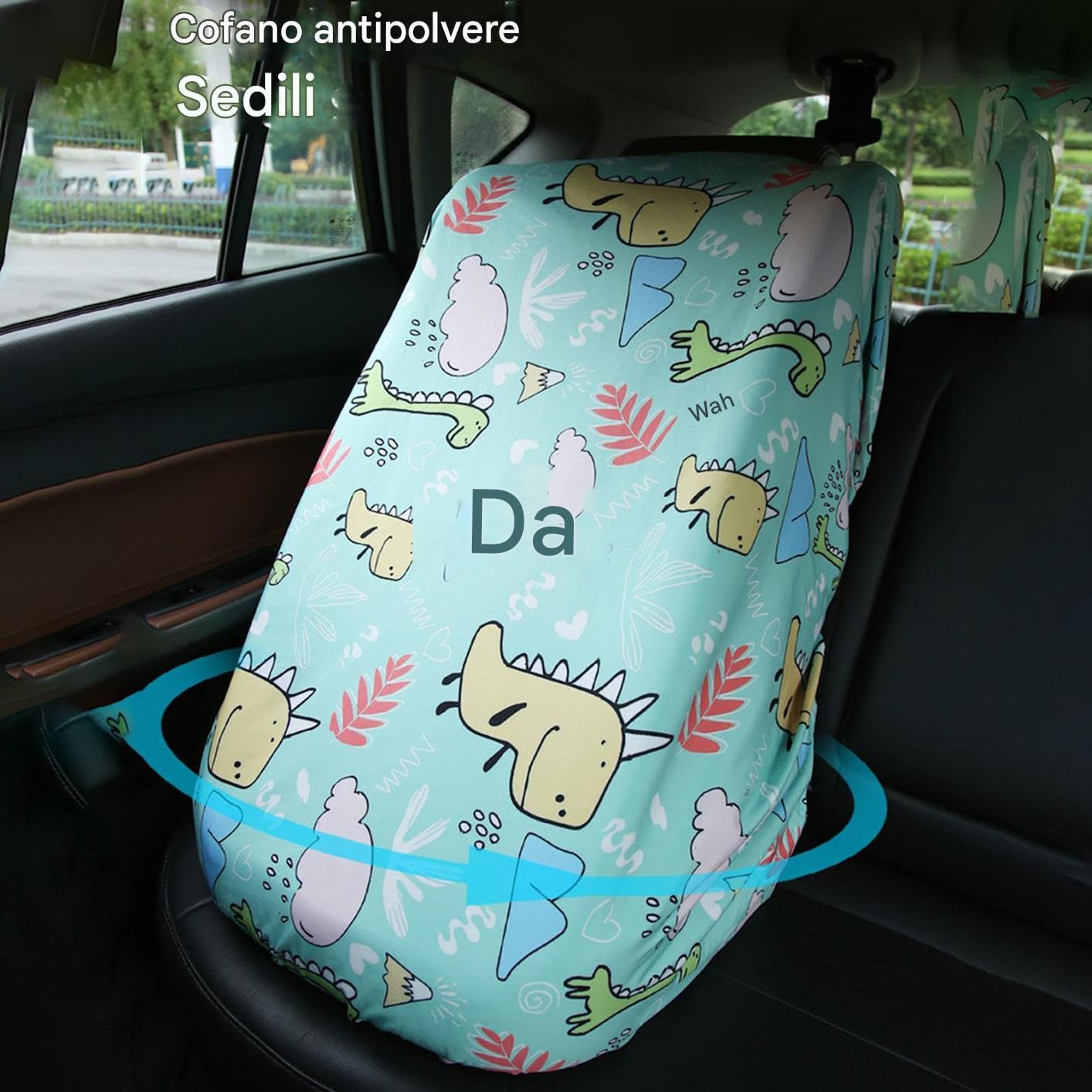 Copertura Per Seggiolino Auto - Copertura Parasole per Seggiolino Auto Bebè | Protezione Termica e UV da Viaggio per e Bambini