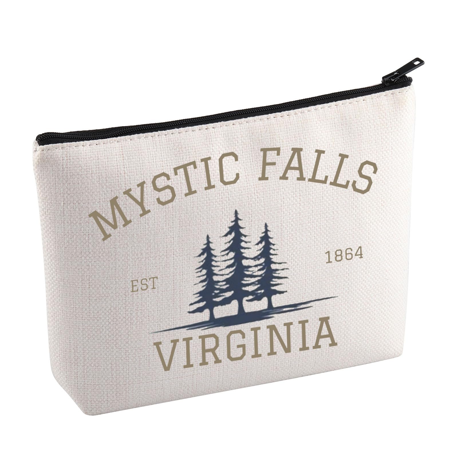 KUIYAI Vampire TV Show Merchandise Tote Bag for TVD Enthusiasts - Vampire Lover Gift - Mystic Falls Virginia Est 1864