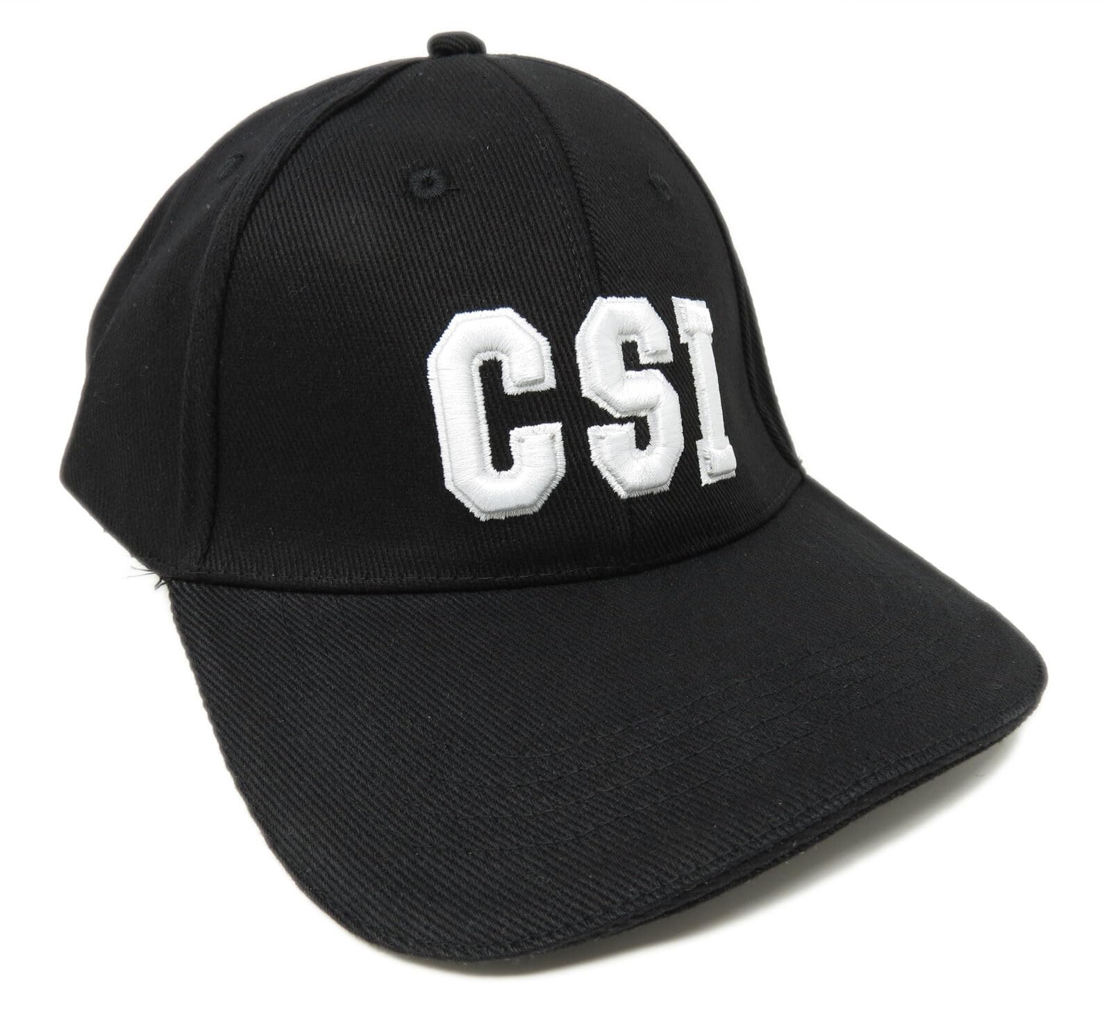 Embroidered CSI & CIA Unisex Black Baseball Caps Hats