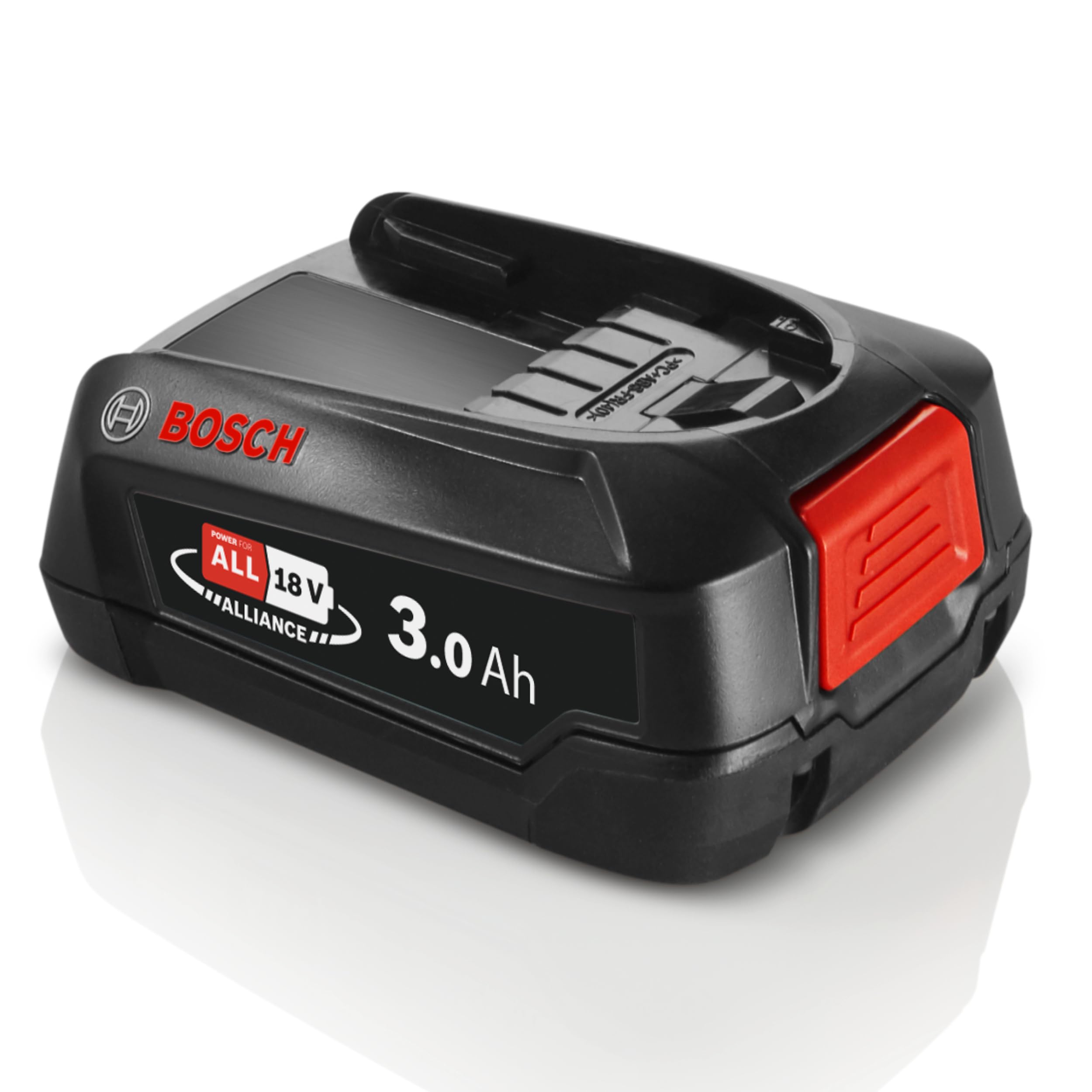 Bosch - Batería Recargable Power for All, 18V 3.0Ah, para Aspiradores sin Cable Unlimited, Alto Rendimiento y autonomía, Negro, BHZUB1830.
