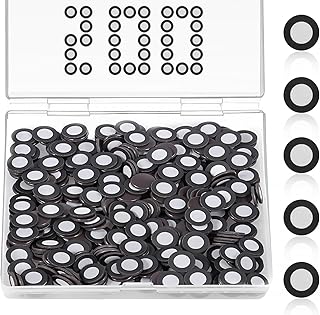 200/400 Stück 3D Scanner Marker Magnetisch,Magnetisches 3D Scanner,Innen 6,0 mm,Außen 10 mm,Tracking Punkt,Hochreflektierender Referenzpunkt,für Scannen(schwarz,200pcs)