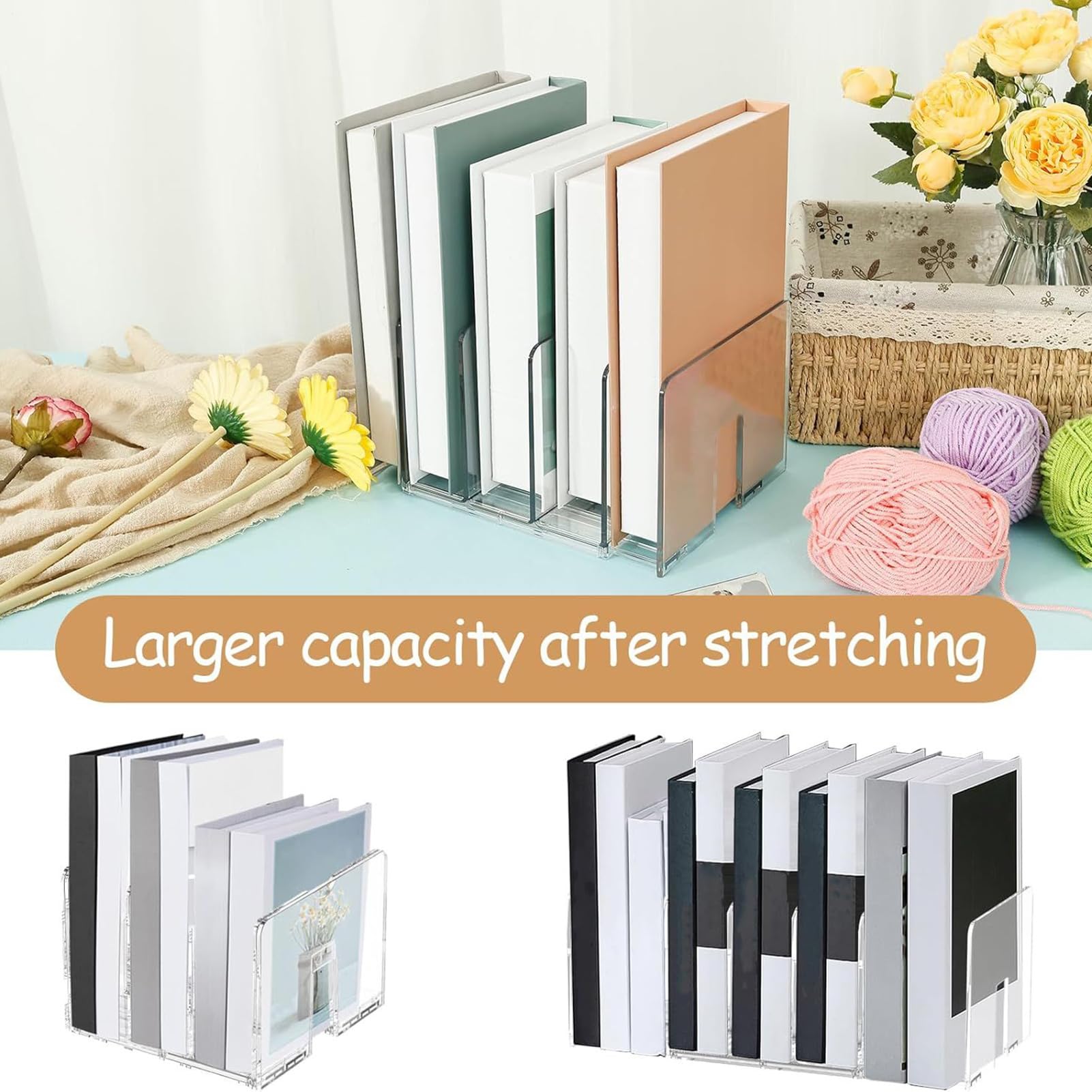 Organisateur de fichiers de bureau - Porte-documents de bureau, étagère de rangement en papier | Accessoires essentiels pour les espaces de travail et les bureaux à domicile, disposition intelligente