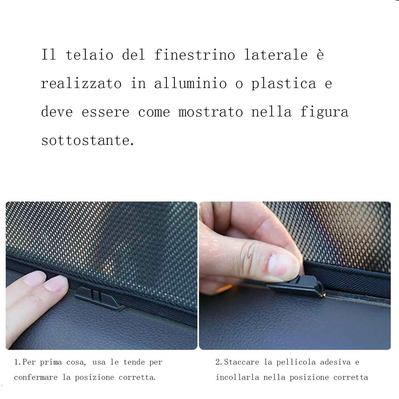 genérico 4PCS Parasol Coche Bebe Compatible con Toyota RAIZE 2019-2025,parasoles para Coche para niños y Mascotas, protegen la privacidad(Black)