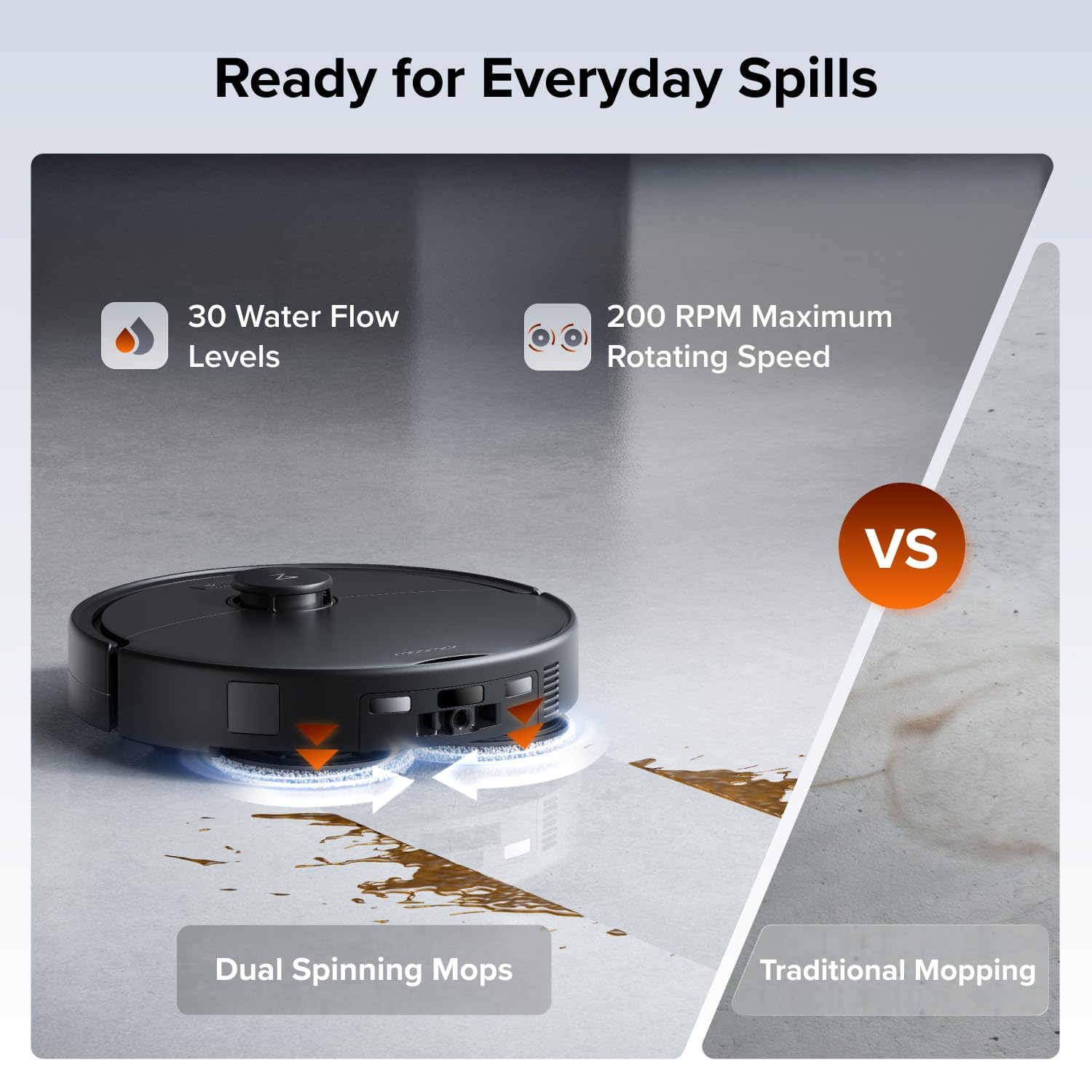 roborock 2026 New Qrevo 2 Pro Robot Vacuum and Mop, 20,000Pa Suction view 8
