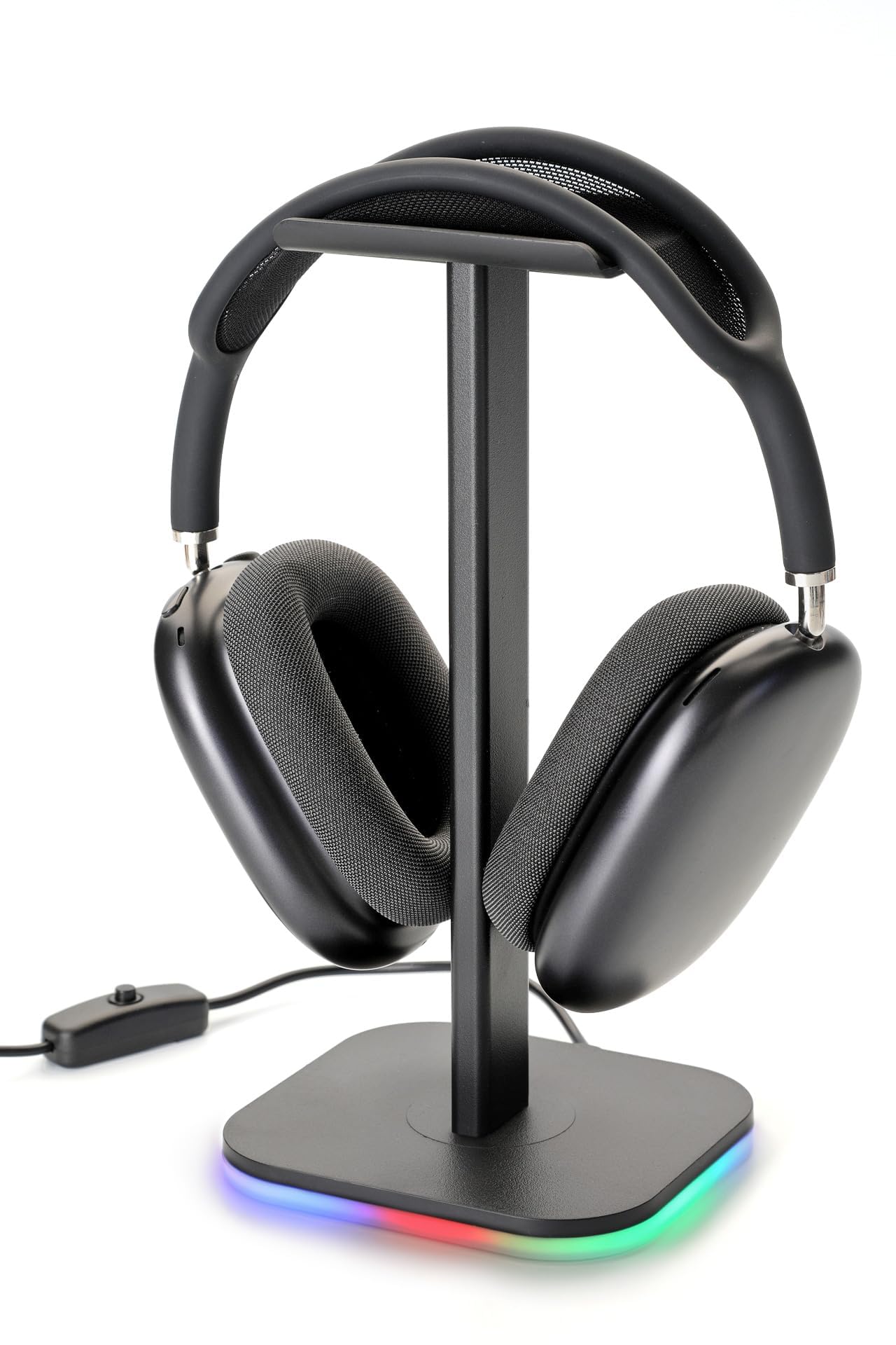 STORE 2508 Headphone Stand | RGB Gaming Headphone Stand | USB Powered | Aluminium & ABS | Black-image-10