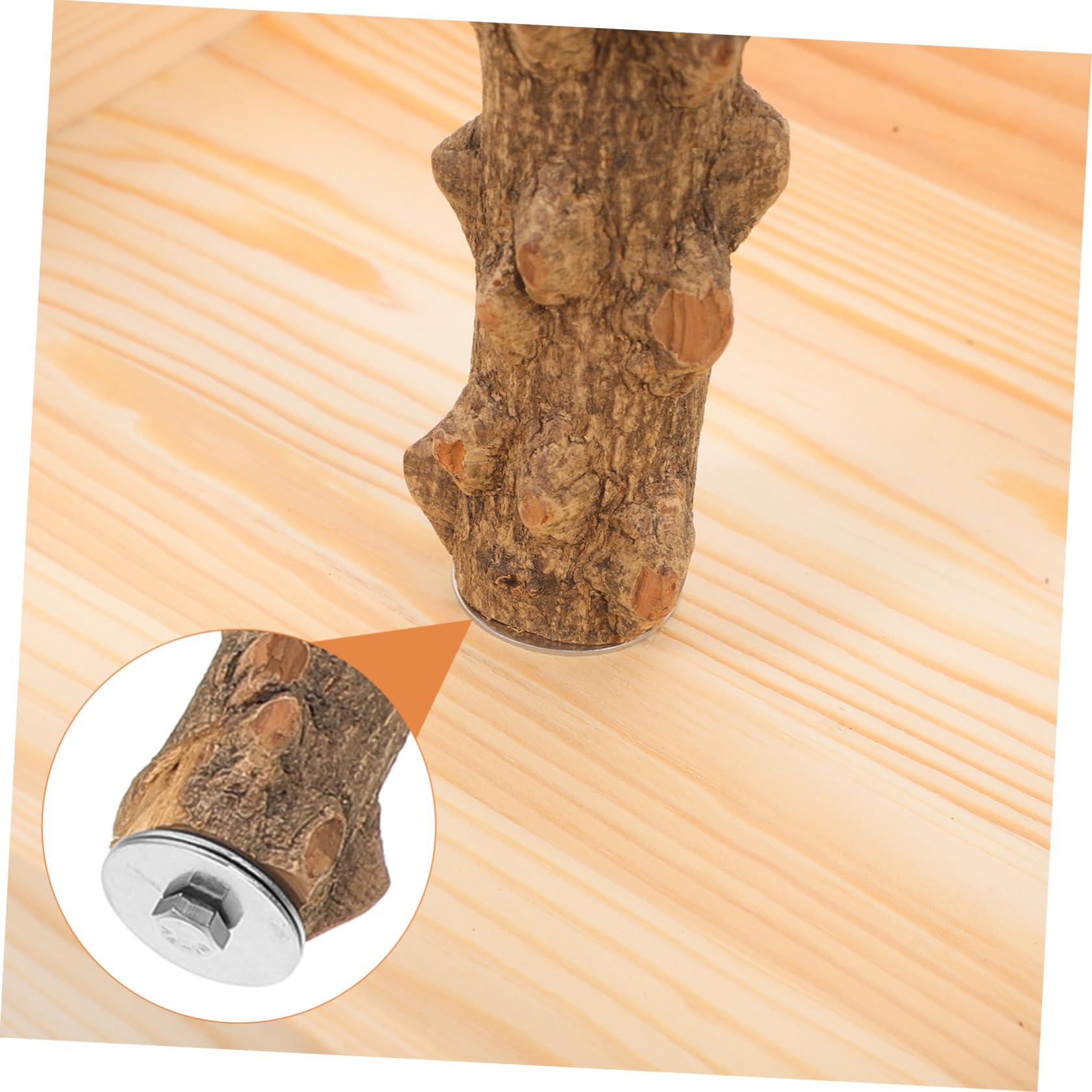 UKCOCO Sittichsitzstange Aus Holz Für Vogeltraining Natürliche Papageiensitzstange Für Sittiche Nymphensittiche Unzertrennliche Vögel Und Tauben Robust Und Dekorativ Für Vogelkäfig