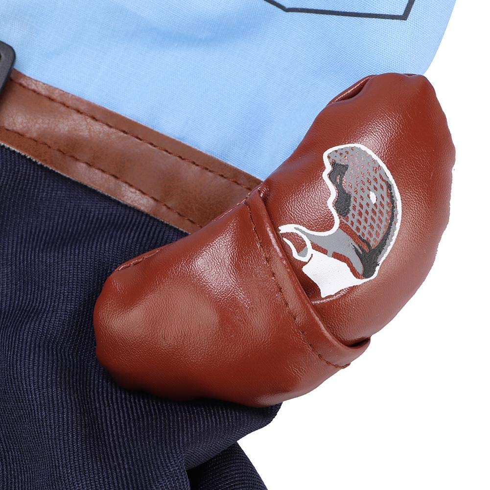 Zwierzę domowe Policja Kostium Zwierzę domowe Halloween Boże Narodzenie Sukienka Cosplay Zabawny pies Kot Rekwizyt Cosplay Dressing Odzież imprezowa na Halloween Boże Narodzenie Weekendowe imprezy Urodziny (M)