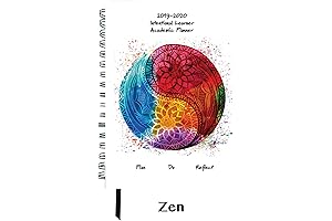 The Intentional Educator Student Academic Planner 2019-2020 (Zen, Spanish)