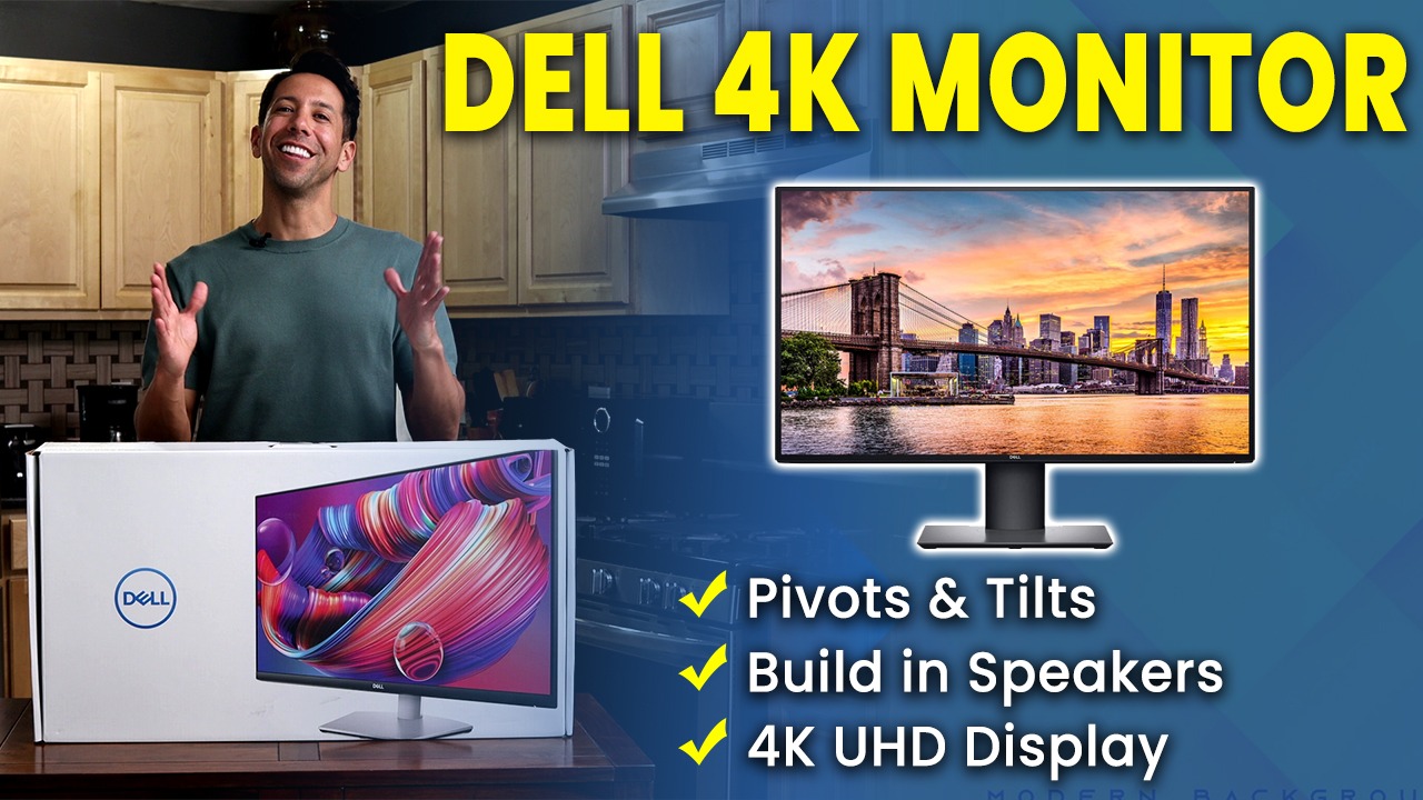 Watch Dell S2722QC 27-inch 4K USB-C Monitor UHD Display - Review