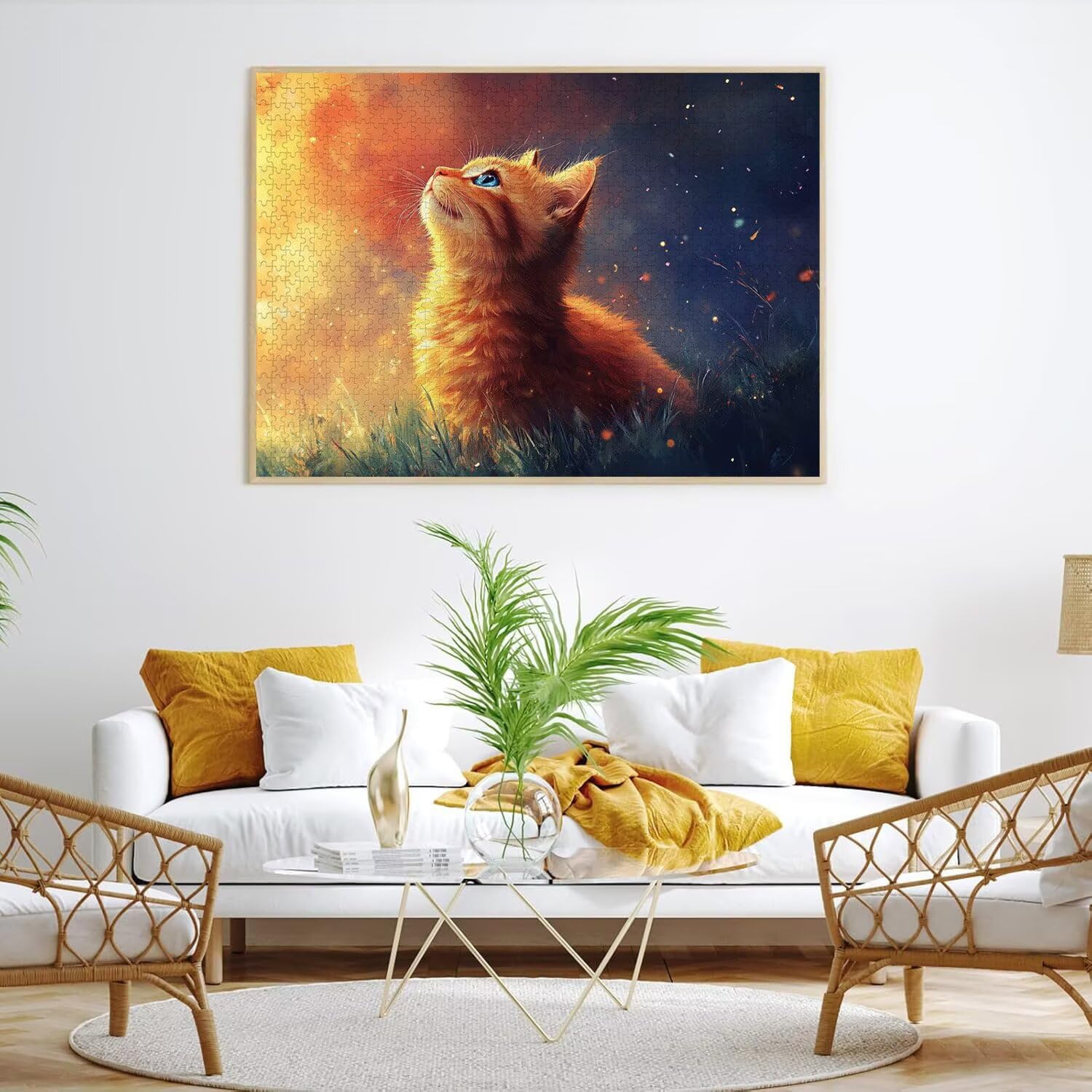 Puzzle dla dorosłych 6000, roślina kota, 179 x 105 cm, n-528