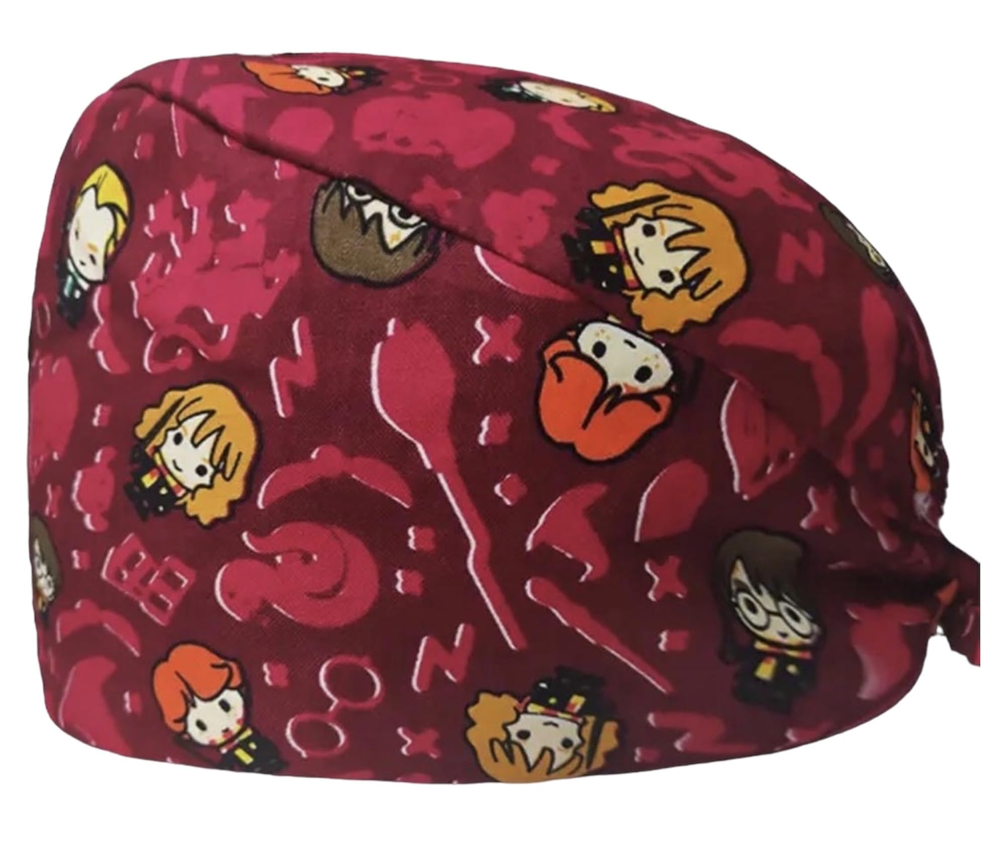 Czapka chirurgiczna Harry Potter Magiczna czapka pielęgniarska wielokrotnego użytku Czapki sanitarne Jeden rozmiar
