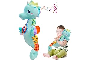 Baby Seahorse Music Toy - Stimulating Infant Development with Soft Textures and Melodious Sounds