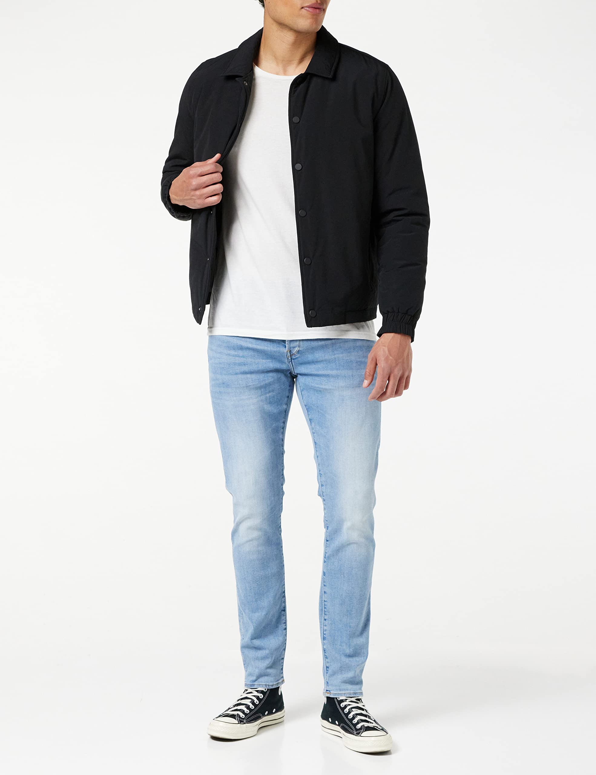 G-STAR 3301 Slim Jeans, Jeans Uomo, Blu (Lt Indigo Aged 51001-8968-8436), 29W / 32L