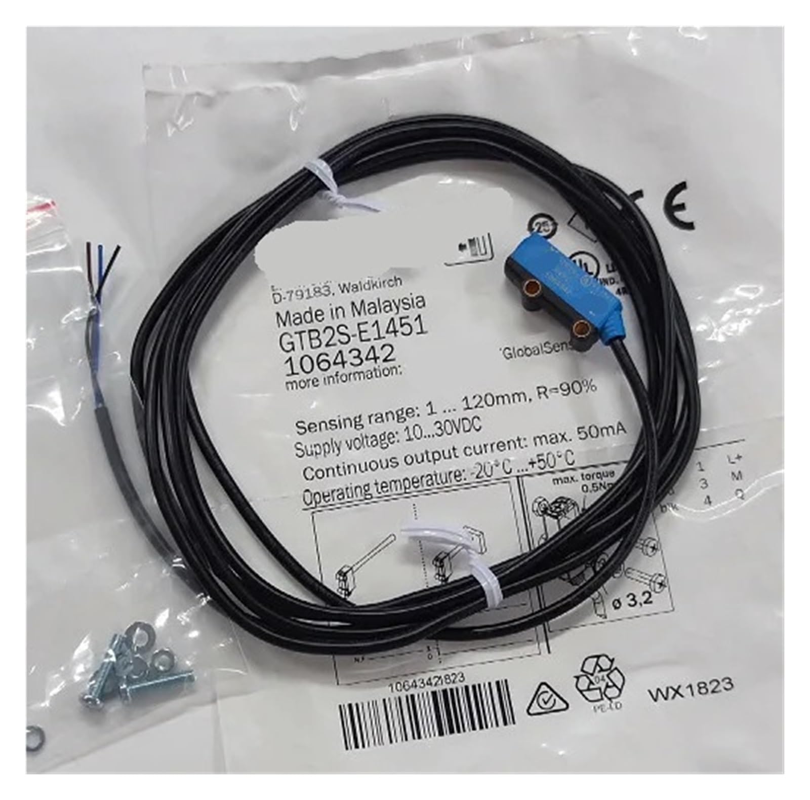 TYEXCZARF 1064342 sensor GTB2S-E1451 photoelectric switch