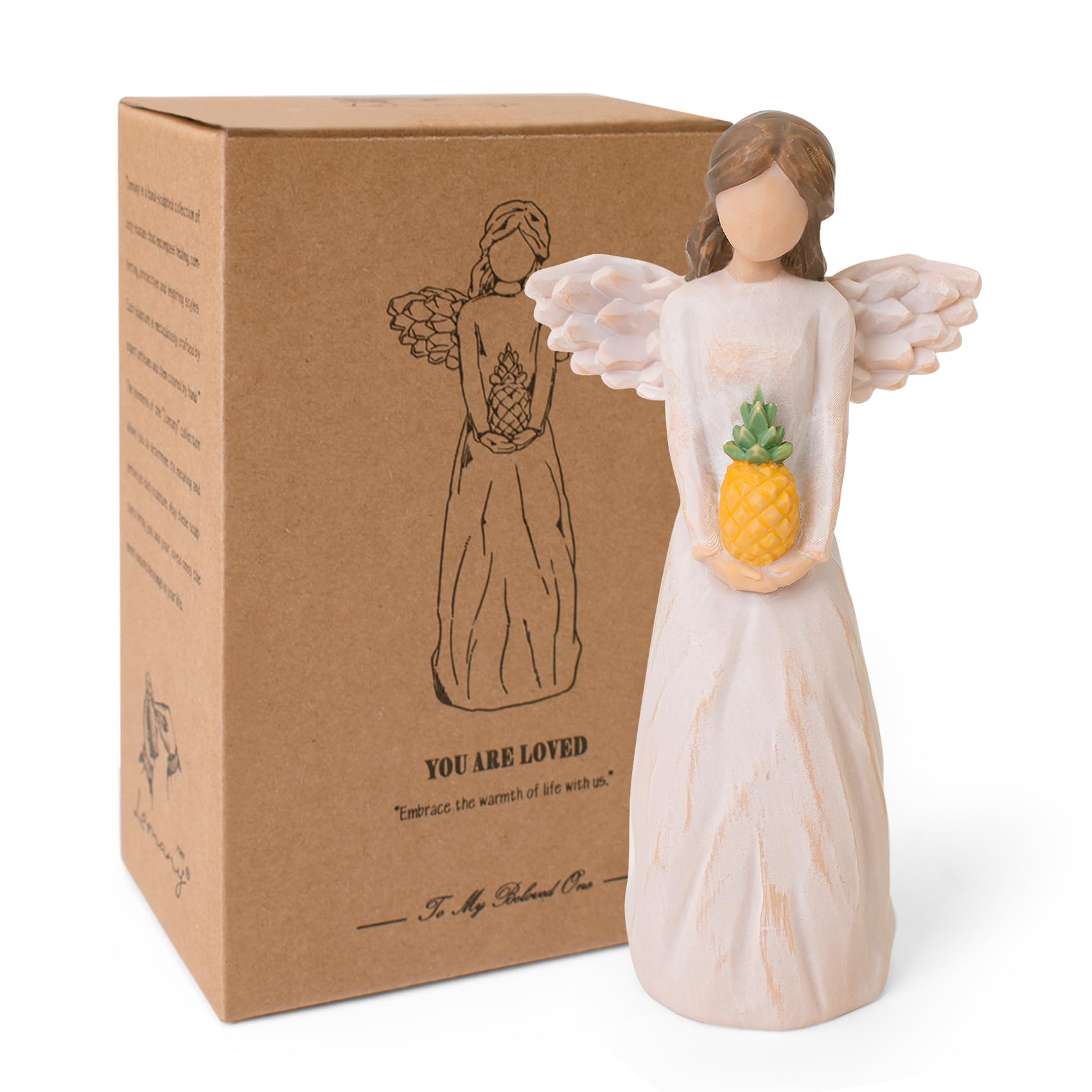 Guardian Angel Pineapple Gifts Figurines, Hostess Gift