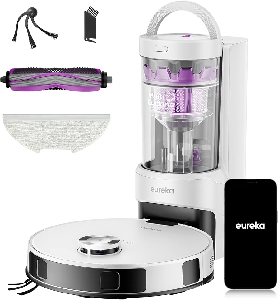 新品未開封 EUREKA ユーリカ E20 EVO PLUS ロボット掃除機 Amazon | 【2025 最新サイクロン式】EUREKA（ユーリカ） E20 EVO PLUS