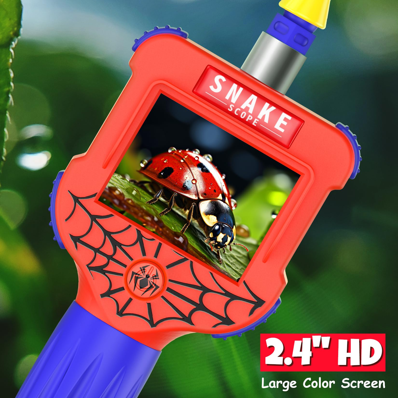 Borescope Snake Camera with Light for Kids, Educational STEM Toys for Boys & Girls 4-6, Unique Birthday Gifts for Kids 4 5 6 7 8 9 10 Years Old, Science Gifts for Hiking Camping Nature Exploration - Image 2